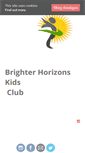 Mobile Screenshot of brighterhorizonskids.com